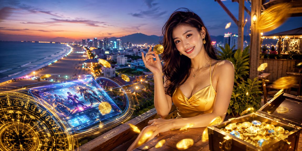 Người dùng tại Đà Nẵng thưởng thức cà phê và trải nghiệm game trực tuyến trên điện thoại